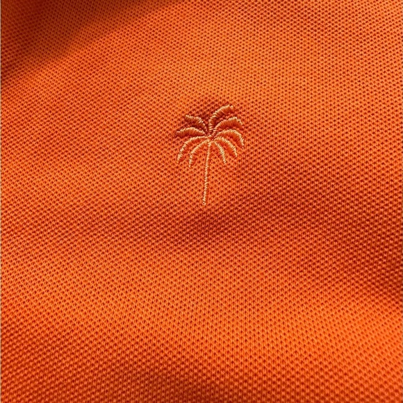 Lilly Pulitzer Long Sleeve Polo Orange Size Large Academia - Picture 5 of 9